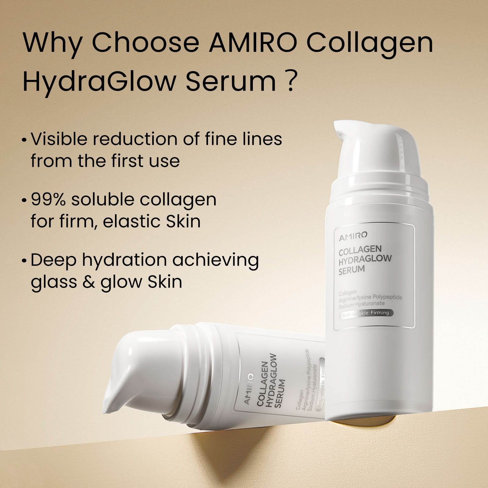AMIRO Collagen HydraGlow Serum - Image 2