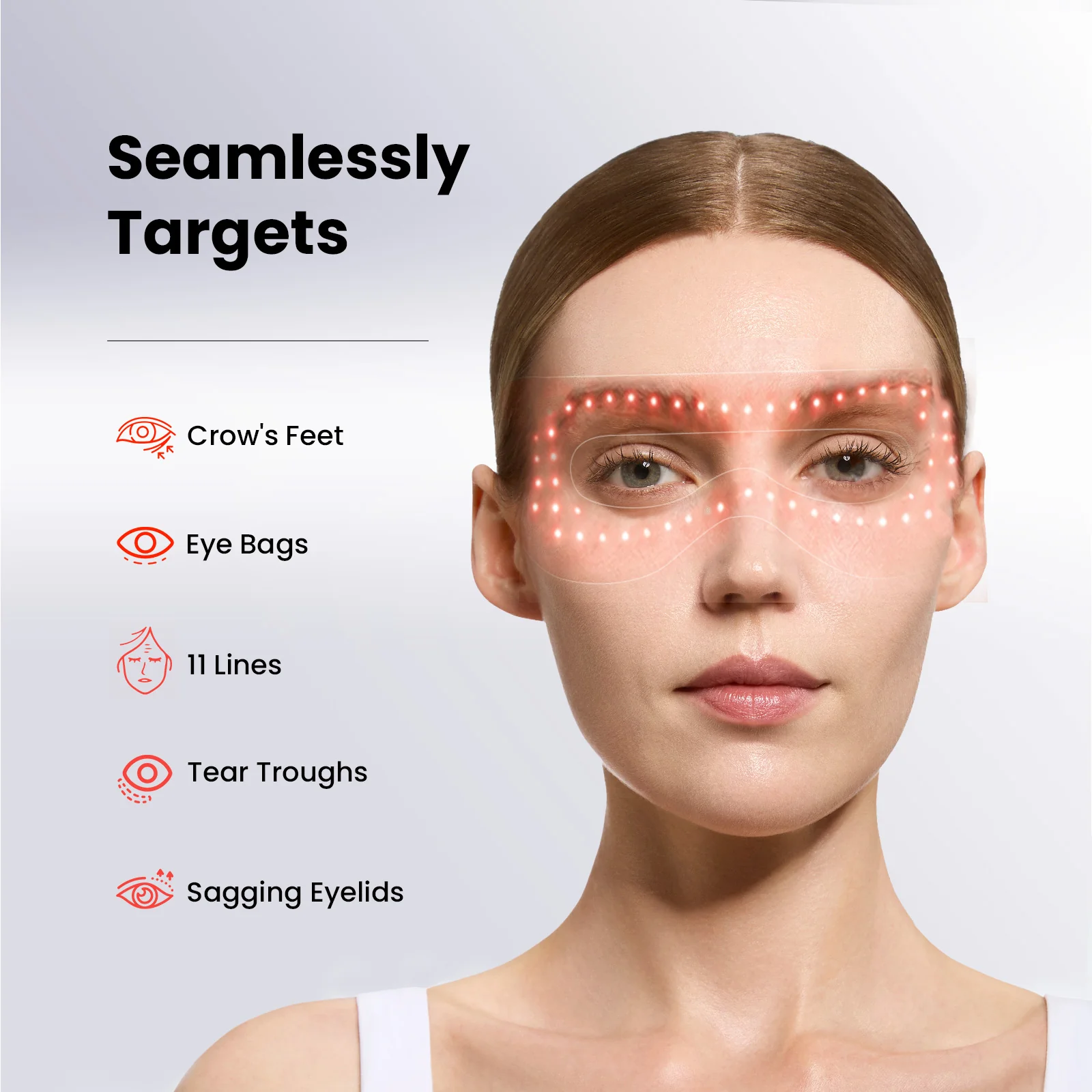 AMIRO Spectra LED Eye Mask - Image 2