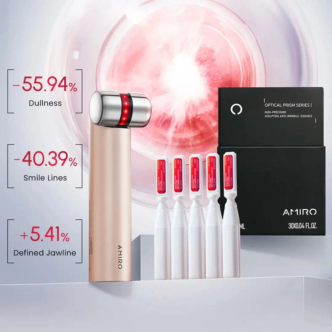 HydraGlow Booster<br><small>Red Light & Microcurrent + PDRN Serum Kit</small> - Image 2