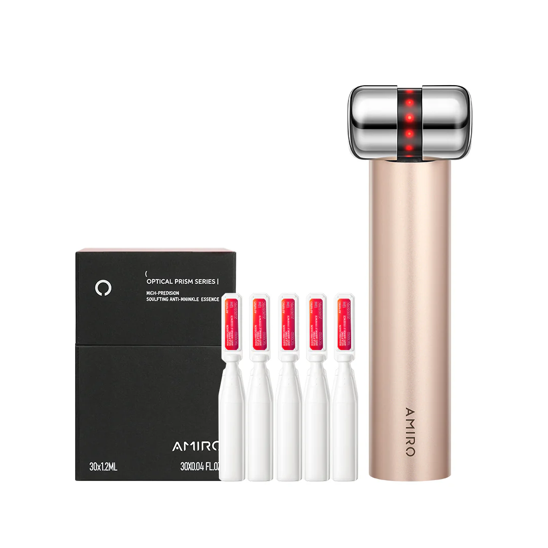 HydraGlow Booster<br><small>Red Light & Microcurrent + PDRN Serum Kit</small>